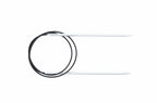 HOY Silver Aluminium Rundpinner 80 cm