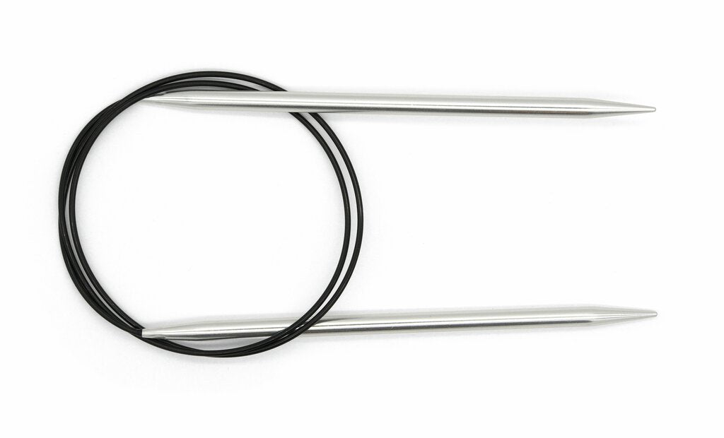 HOY Silver Aluminium Rundpinner 80 cm