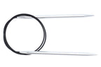 HOY Silver Aluminium Rundpinner 80 cm