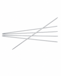 HOY Silver Aluminium Strømpepinner 20 cm