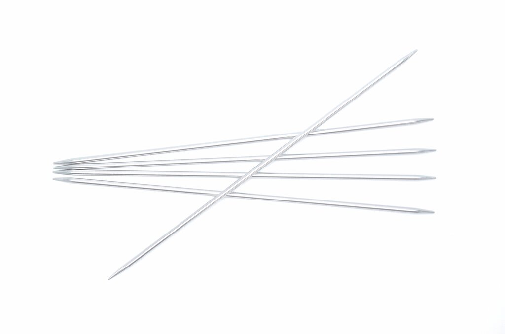 HOY Silver Aluminium Strømpepinner 20 cm