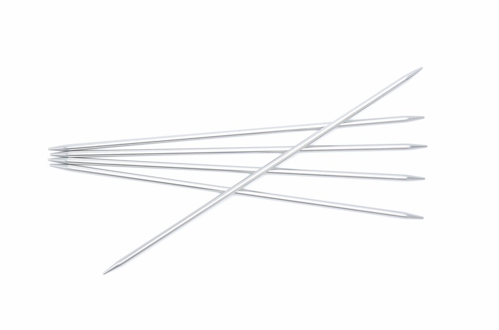 HOY Silver Aluminium Strømpepinner 20 cm