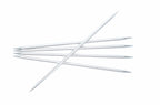 HOY Silver Aluminium Strømpepinner 20 cm