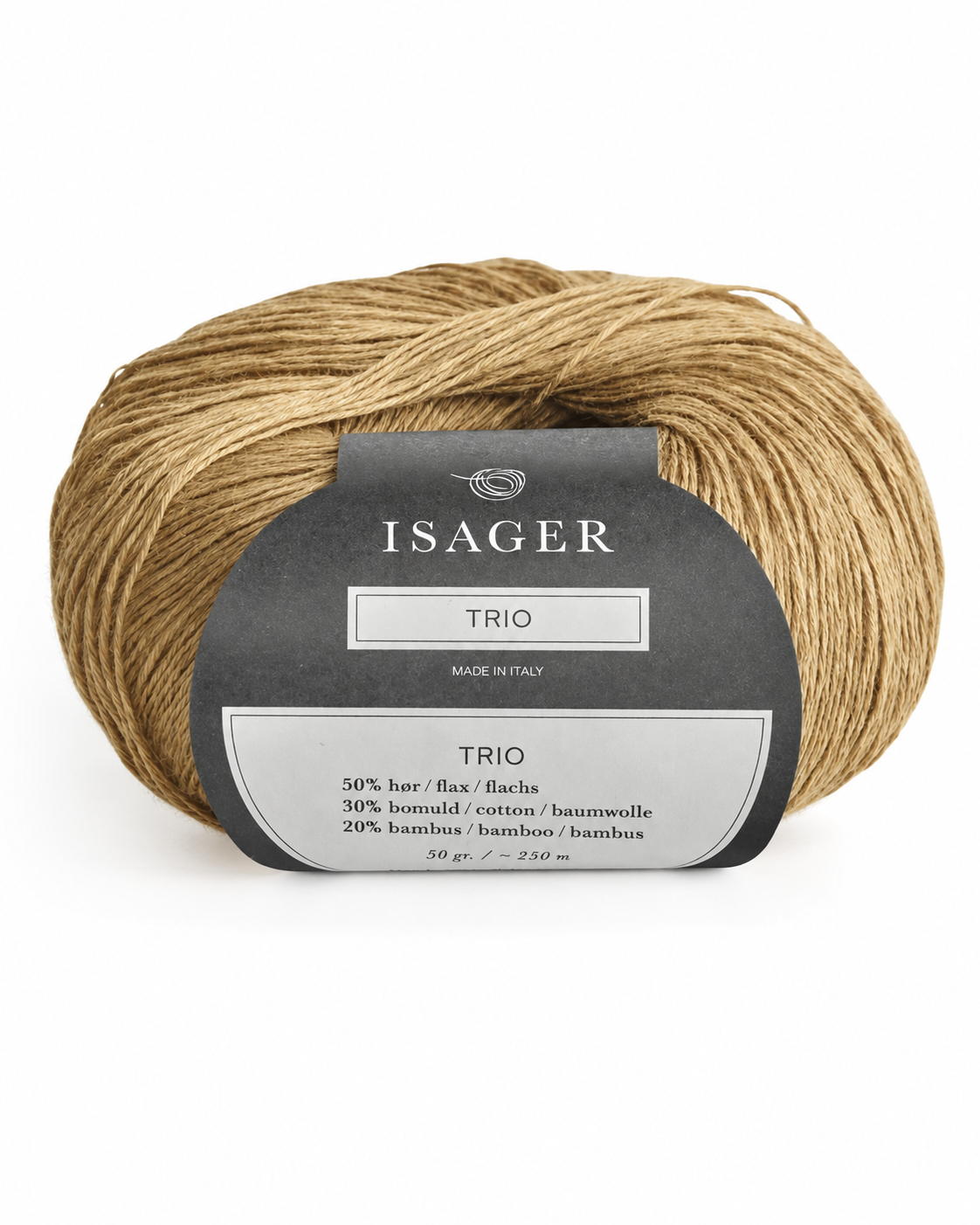 Isager Trio 1 Garn i Lin og Bomull