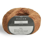 Isager Trio 1 Nougat - helt garnnøste