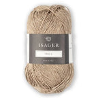 Isager Trio 2 Camel - helt garnnøste