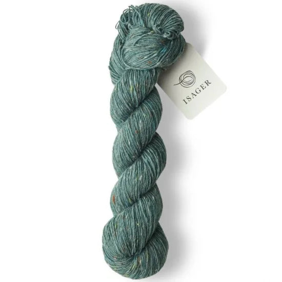 Isager Tweed North Sea - helt garnnøste