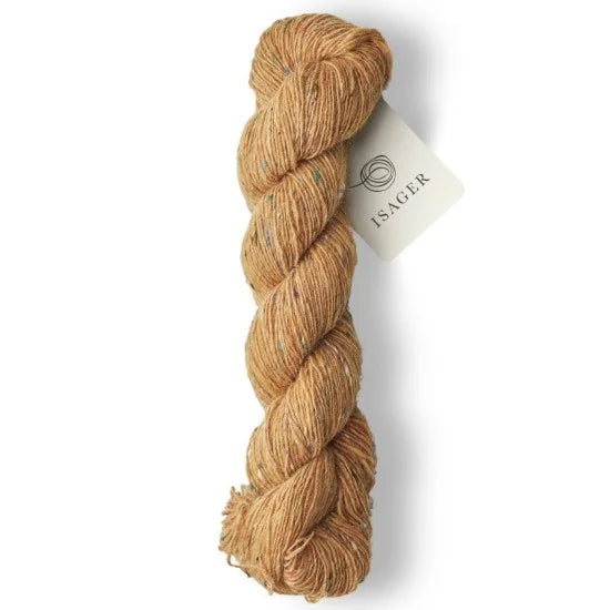 Isager Tweed Mustard - helt garnnøste