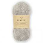 Isager Soft Fine E2S grå - helt garnnøste