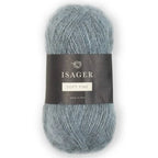 Isager Soft Fine 11 blå - helt garnnøste
