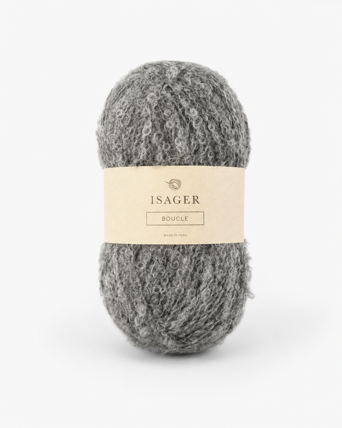 Isager Bouclé Garn i Alpakka