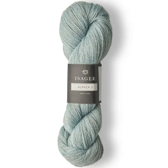 Isager Alpaca 2 11 misty blue - helt garnnøste