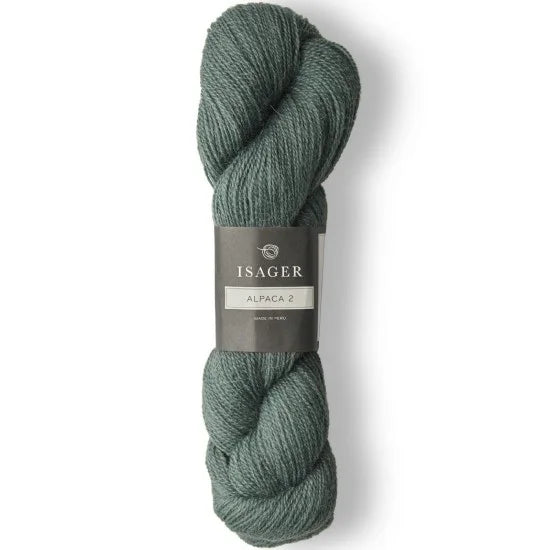 Isager Alpaca 2 16 North Sea - helt garnnøste