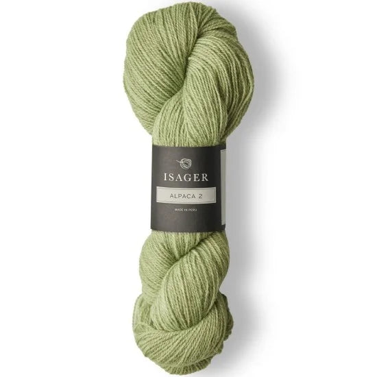 Isager Alpaca 2 46 celery - helt garnnøste
