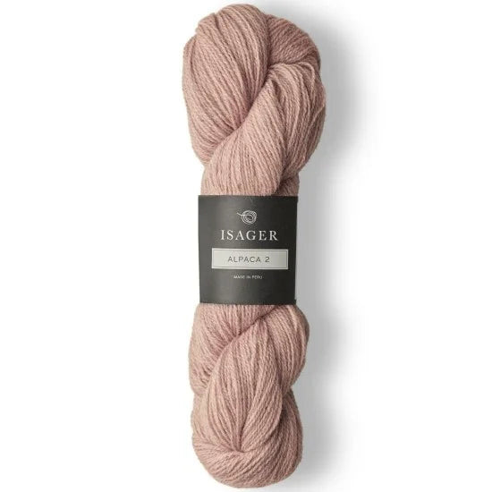 Isager Alpaca 2 61 powder - helt garnnøste