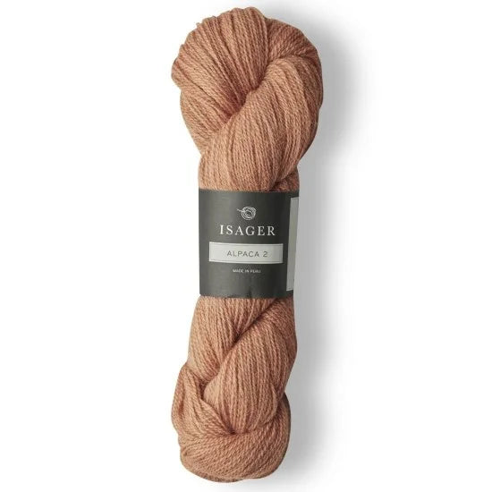 Isager Alpaca 2 Peach - helt garnnøste