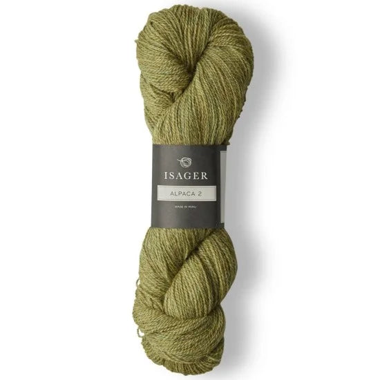 Isager Alpaca 2 Thyme - helt garnnøste