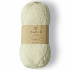 Isager Alpaca 1 E0 naturhvit - helt garnnøste