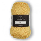 Isager Trio 2 Lemon - helt garnnøste