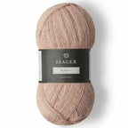 Isager Alpaca 1 61 lys rosa - helt garnnøste