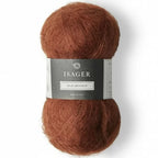 Isager Silk Mohair 33 brick - helt garnnøste