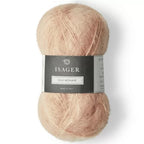 Isager Silk Mohair 62 pudder - helt garnnøste