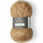 Isager Silk Mohair 63 camel - helt garnnøste