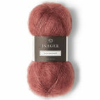Isager Silk Mohair 69 ash rose - helt garnnøste