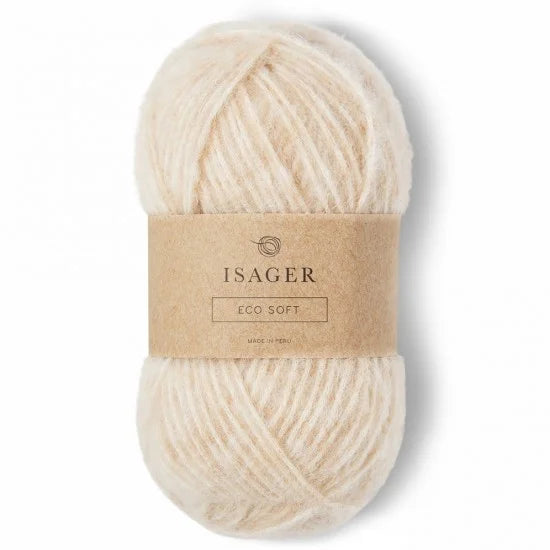 Isager Soft E6S pudder - helt garnnøste