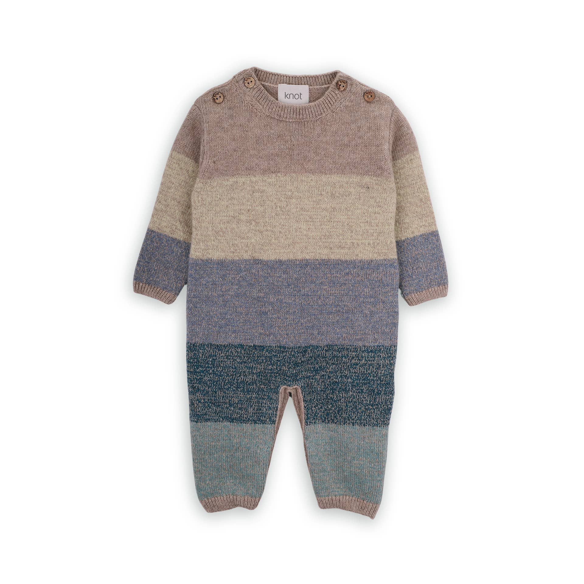 Strikket Heldress til Baby fra KNOT