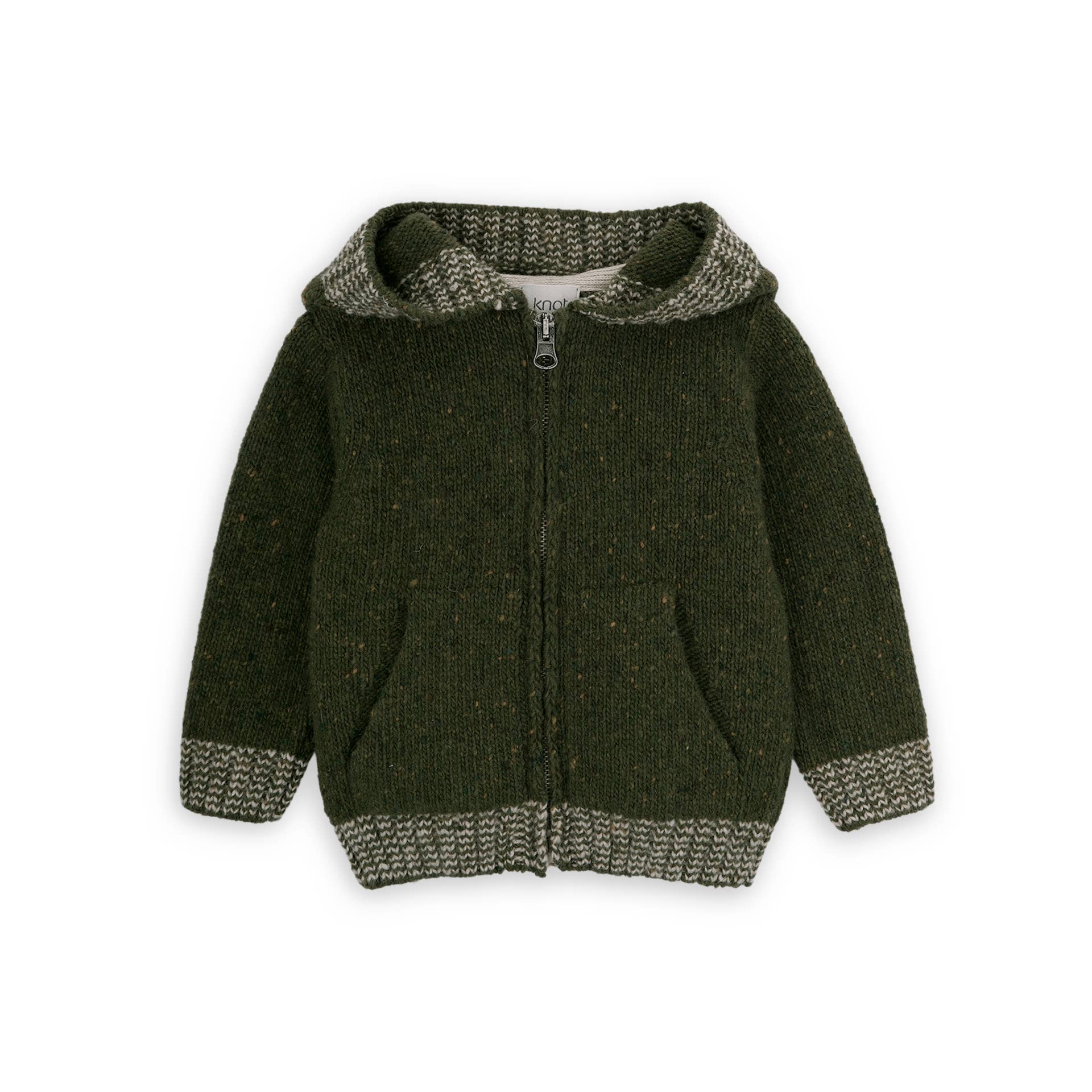 KNOT Gustav Cardigan – Grønn