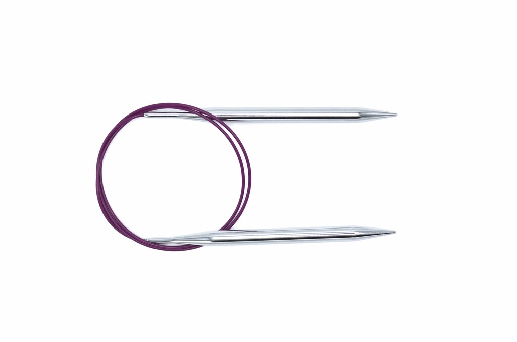 KnitPro Nova Metal Rundpinner 80 cm
