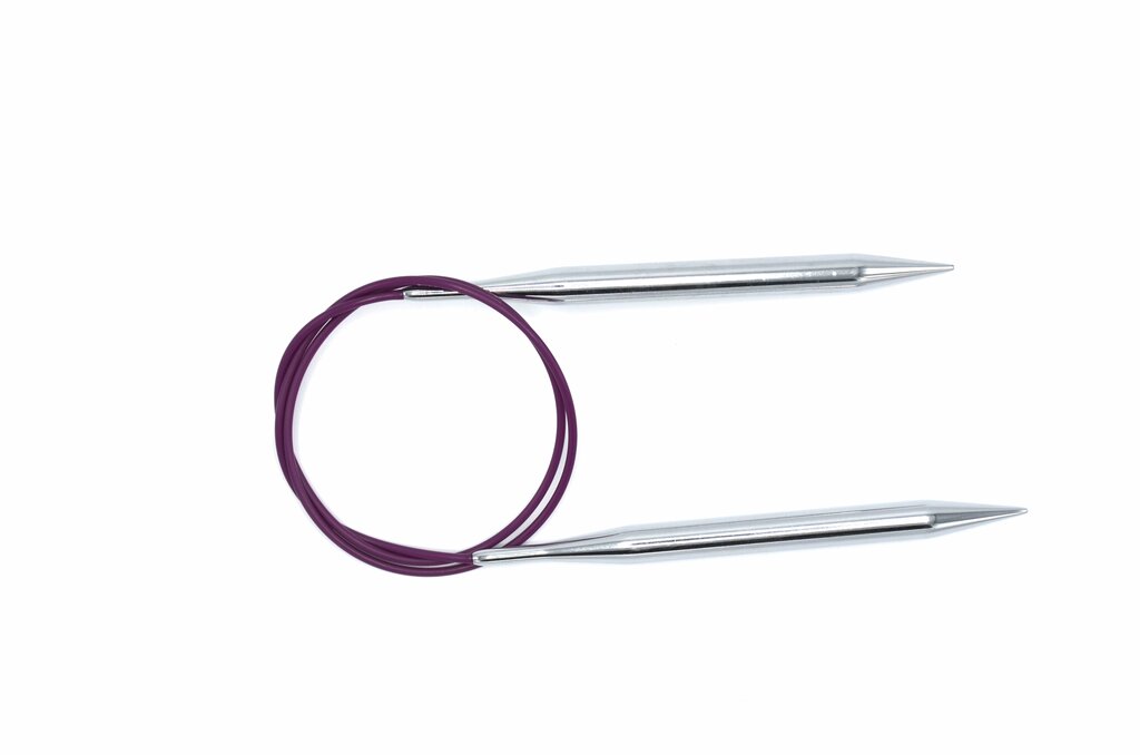 KnitPro Nova Metal Rundpinner 80 cm