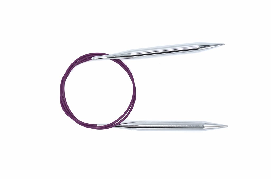 KnitPro Nova Metal Rundpinner 80 cm