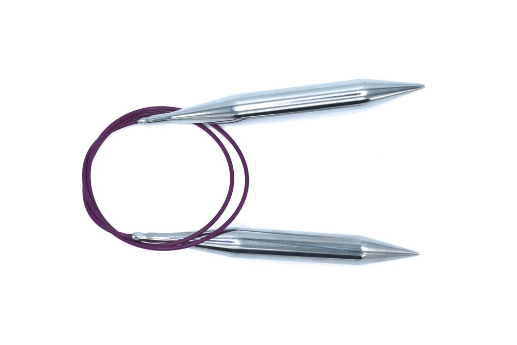 KnitPro Nova Metal Rundpinner 80 cm