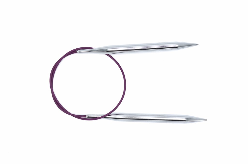 KnitPro Nova Metal Rundpinner 60 cm
