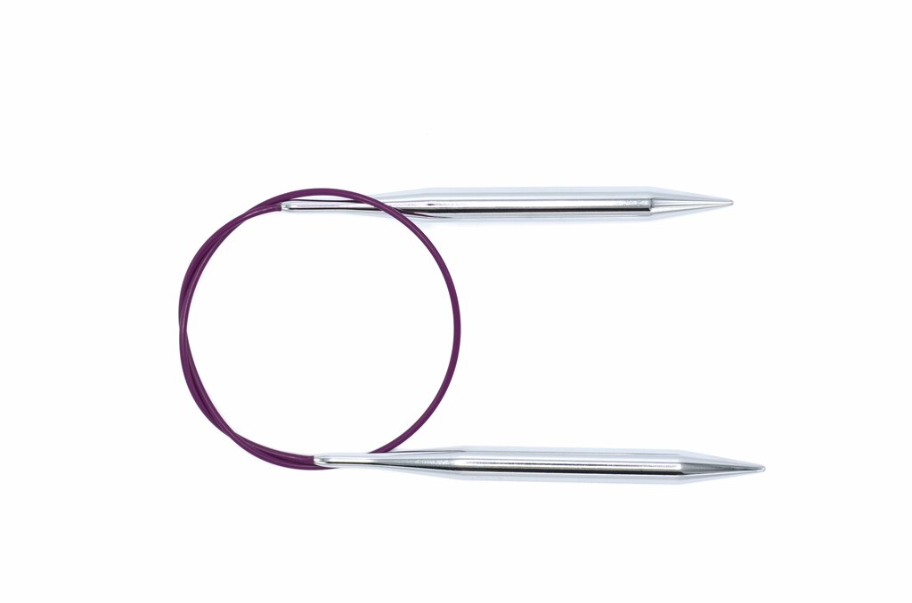 KnitPro Nova Metal Rundpinner 60 cm