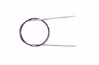 KnitPro Nova Metal Rundpinner 80 cm
