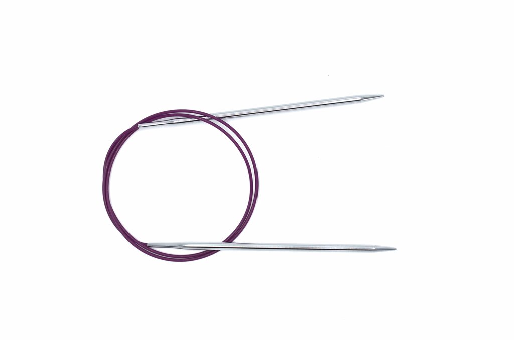 KnitPro Nova Metal Rundpinner 80 cm