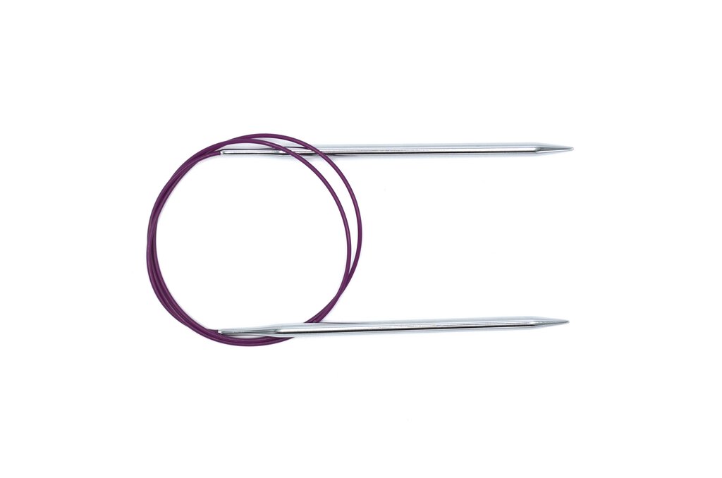 KnitPro Nova Metal Rundpinner 80 cm