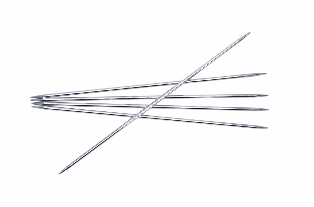 KnitPro Nova Metal Strømpepinner 20 cm