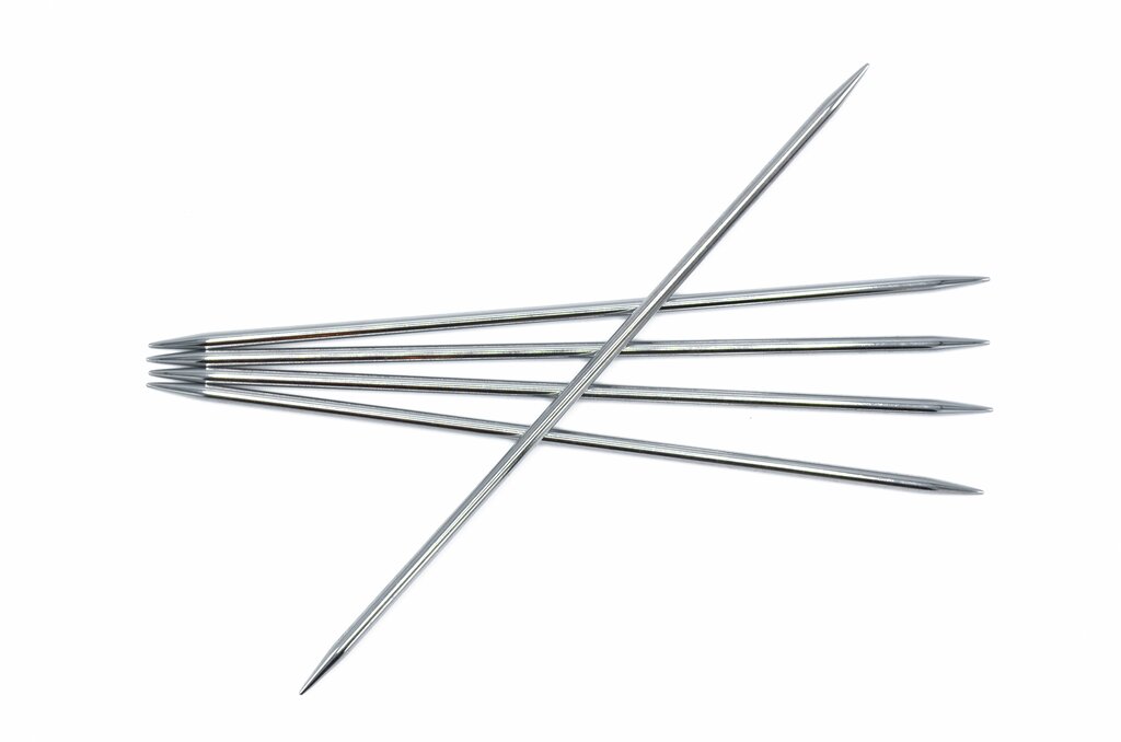 KnitPro Nova Metal Strømpepinner 20 cm