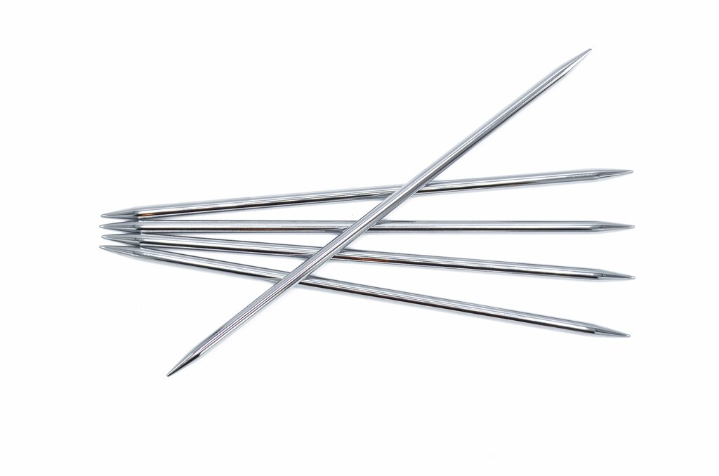 KnitPro Nova Metal Strømpepinner 20 cm
