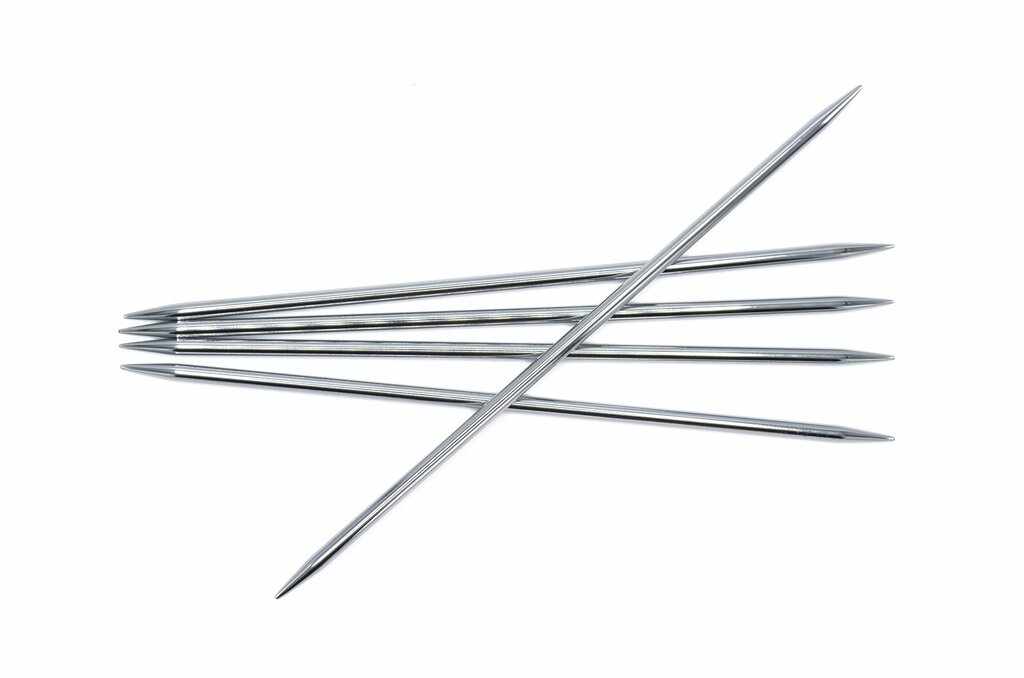 KnitPro Nova Metal Strømpepinner 20 cm