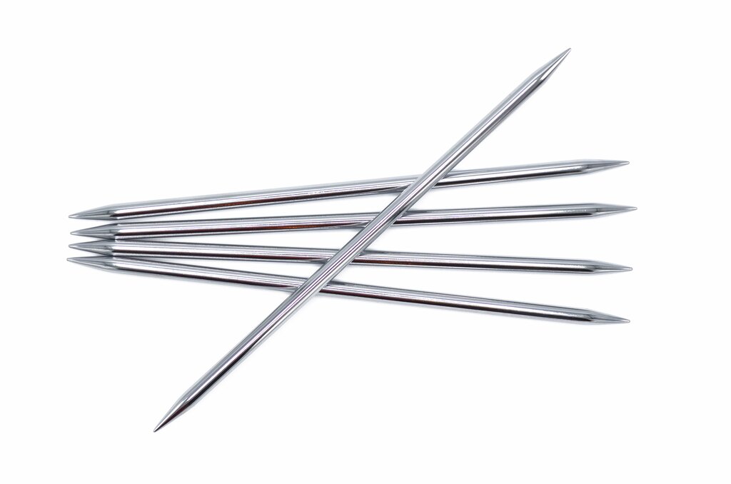 KnitPro Nova Metal Strømpepinner 20 cm