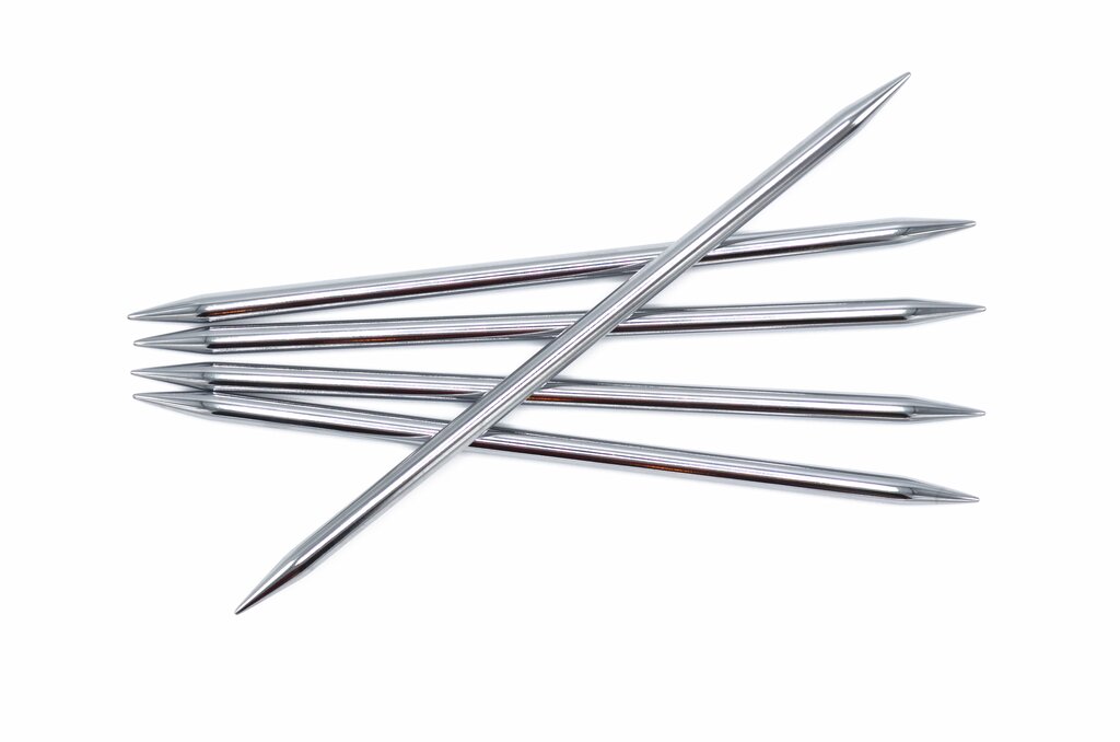 KnitPro Nova Metal Strømpepinner 20 cm