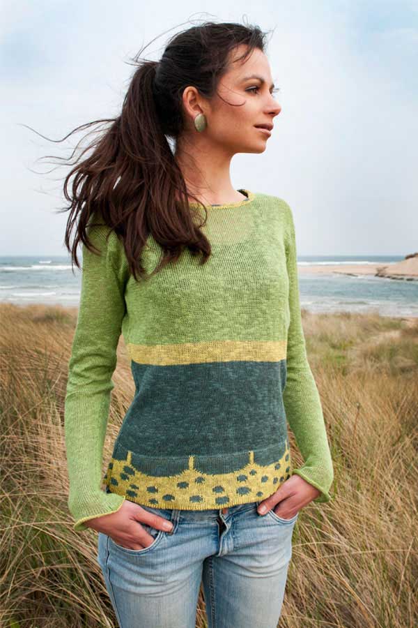 Spring Alto Top fra Knitted in Edinburgh