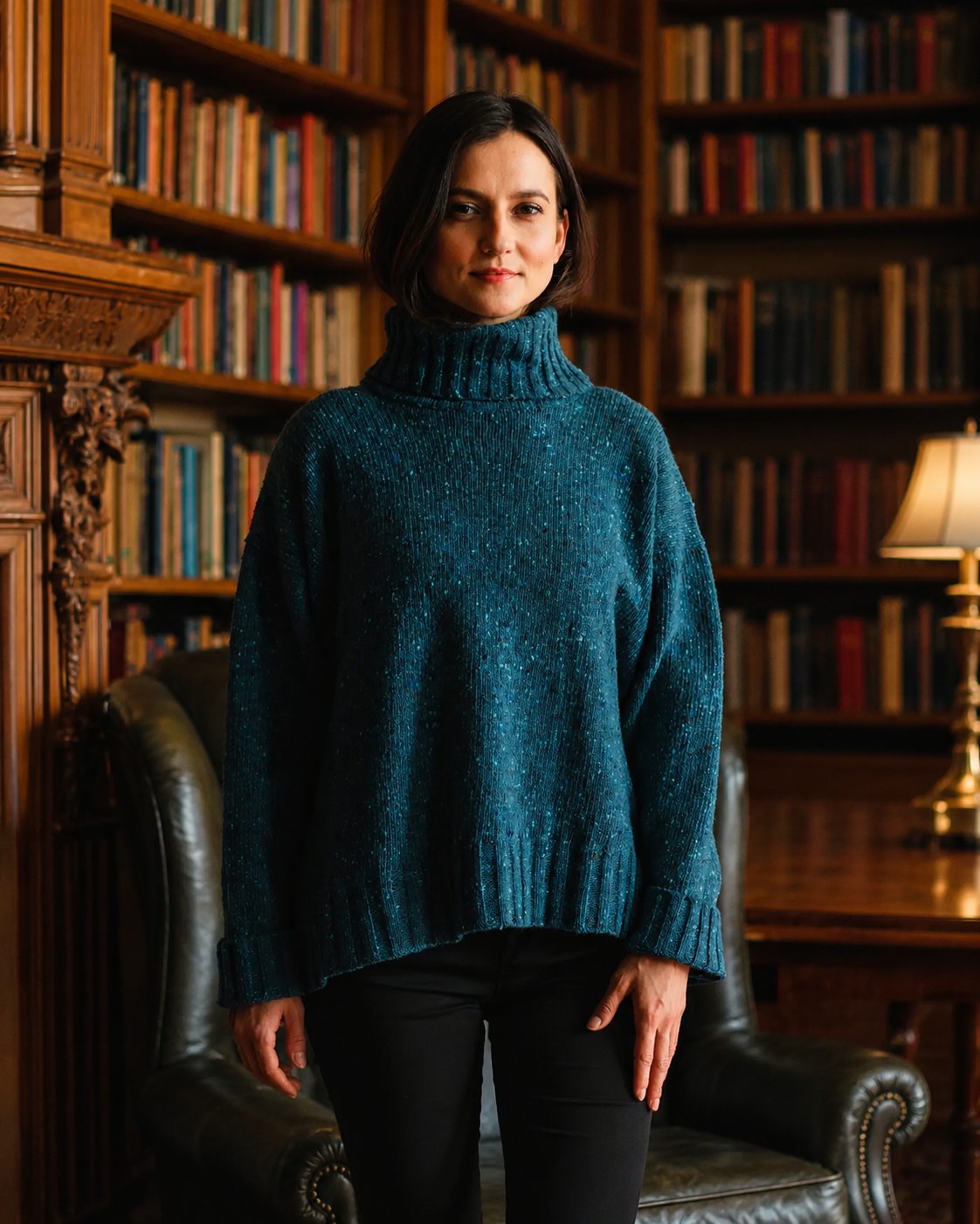 Beltra Marcia Pullover fra Knitted in Edinburgh