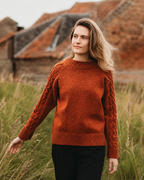 Grouse Shetland Kintyre Genser fra Knitted in Edinburgh