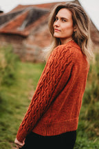 Grouse Shetland Kintyre Genser fra Knitted in Edinburgh